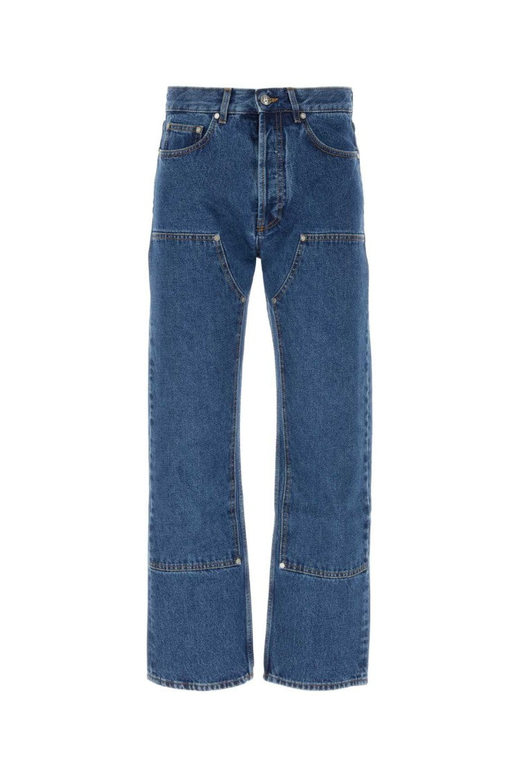 Palm Angels Classic Straight-Leg Denim Jeans