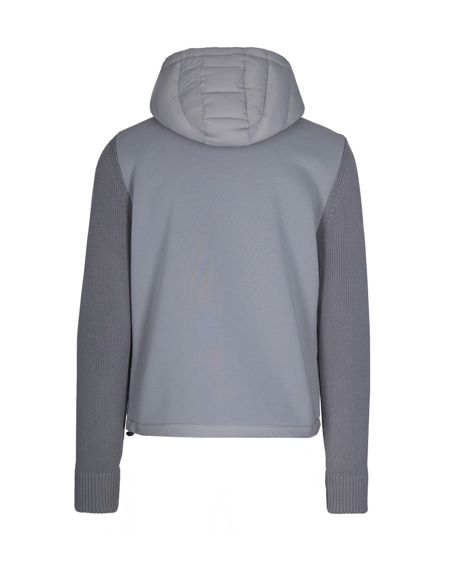 Colmar Originals Quilted Nylon Jacket With Knitted Sleeves