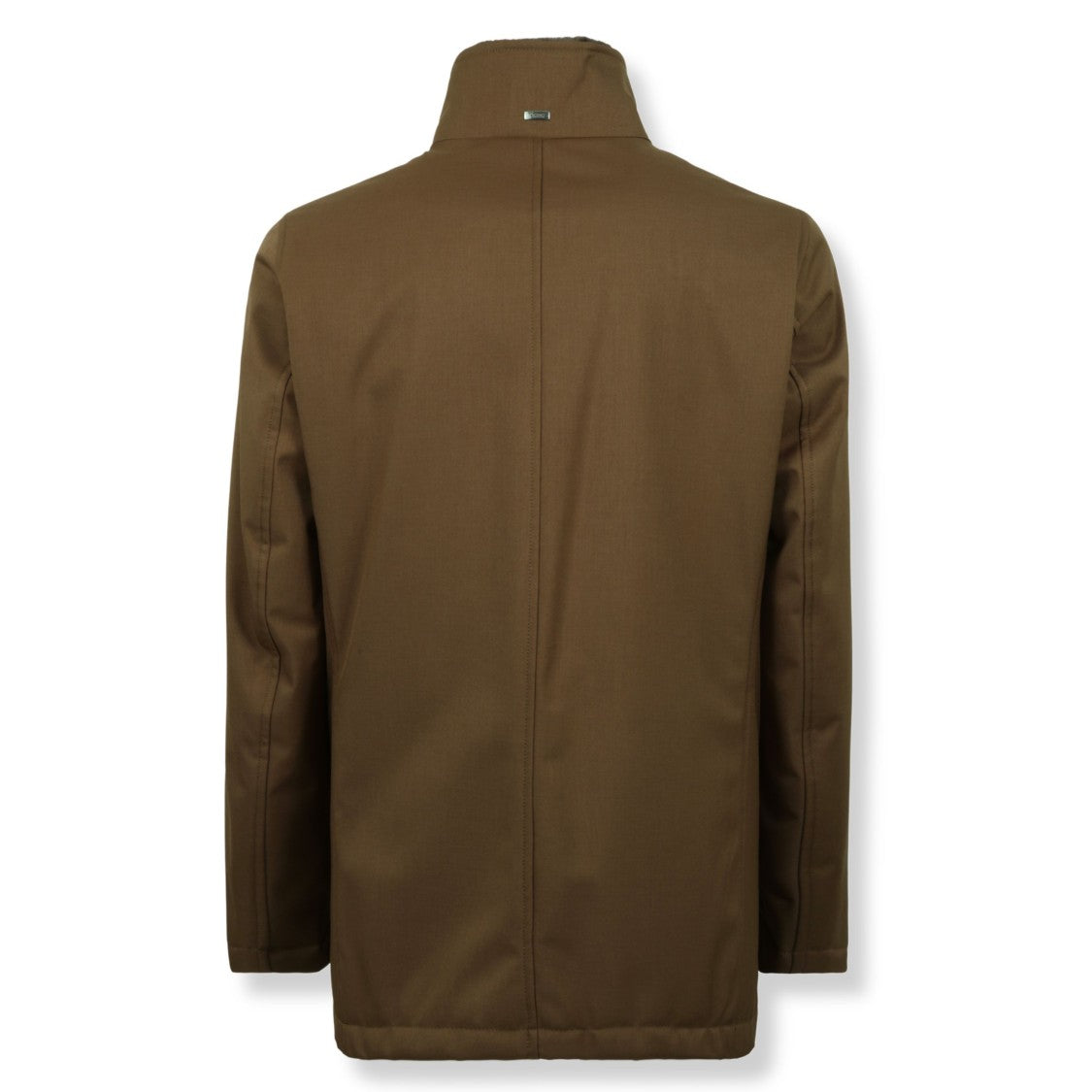 Herno Faux Fur-Collared Herno Carcoat