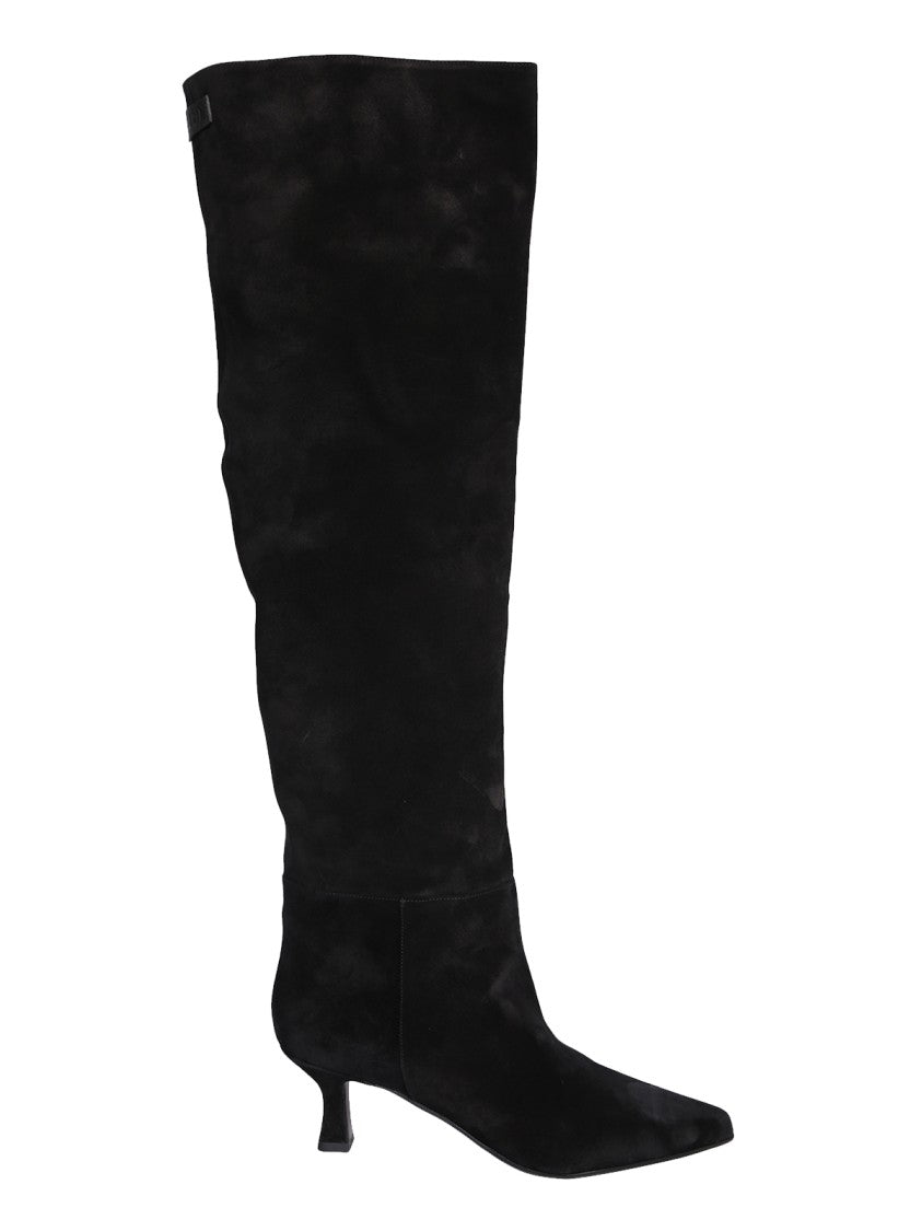 3Juin Black Ankle Boots