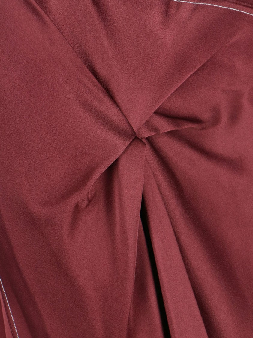 Victoria Beckham Midi Dress 'Posy' With Braided Straps
