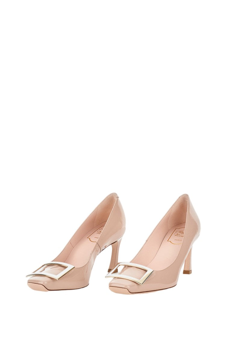 Roger Vivier Patent Leather Pointed Toe Pumps