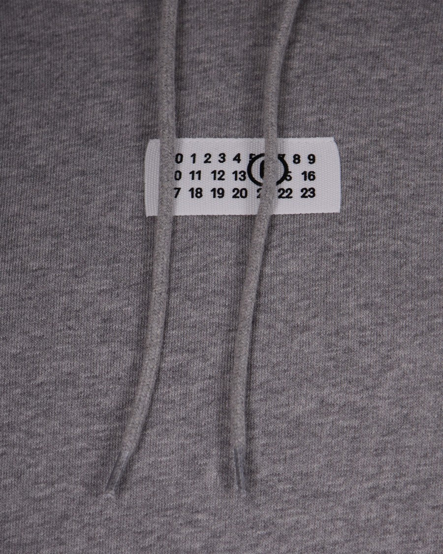 Mm6 By Maison Margiela Grey Sweatshirt With Logo