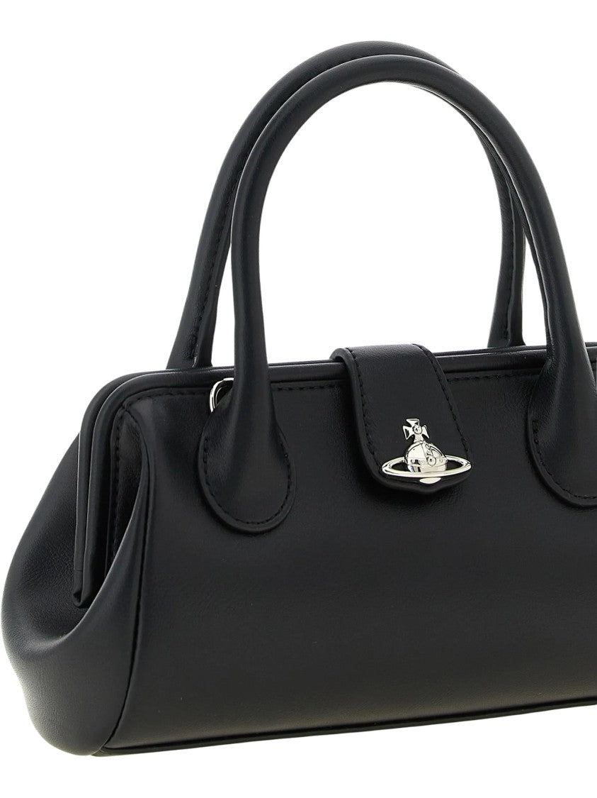 Vivienne Westwood Black Pamela Small Detachable Chain Handbag