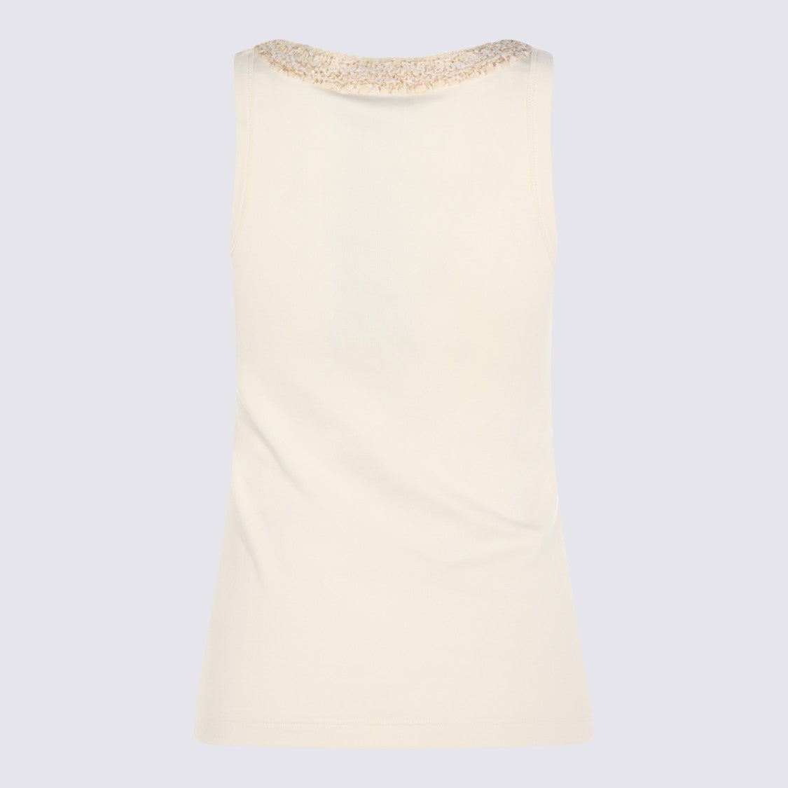 Fabiana Filippi White Cotton Top