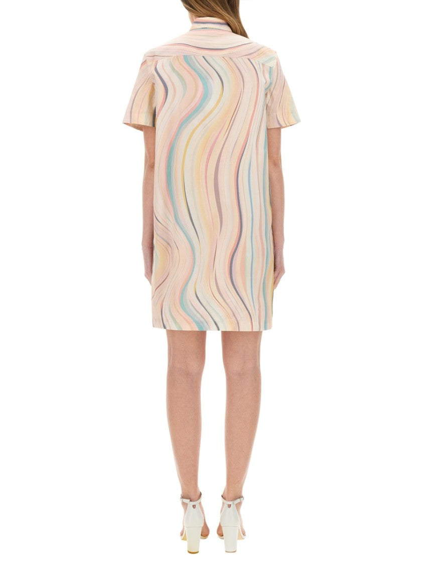 Ps Paul Smith "Faded Swirl" Dress