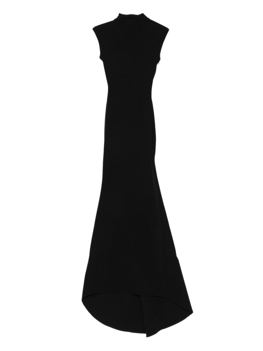 Jacquemus Figure-Hugging Black Maxi Dress