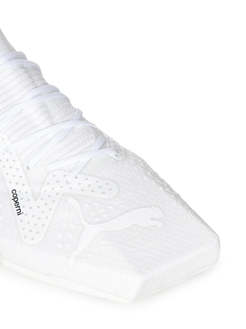 Coperni White Sneakers With Unique Square Toe