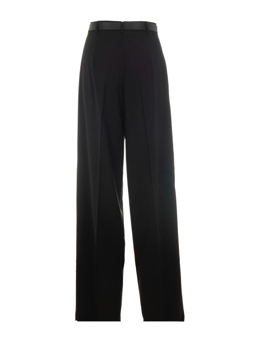 Max Mara High-Rise Trousers With Detachable Belt