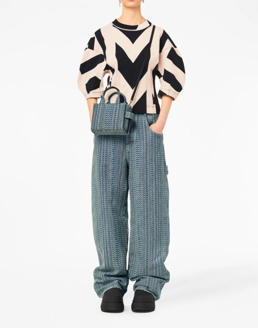 Marc Jacobs The Monogram Denim Mini Tote Bag