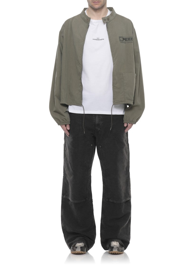 Maison Margiela White Logoed Cotton T-Shirt