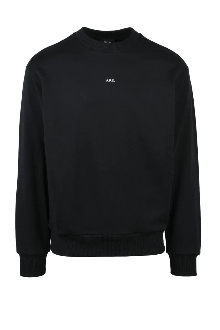 A.P.C. Cotton Sweatshirt - Black
