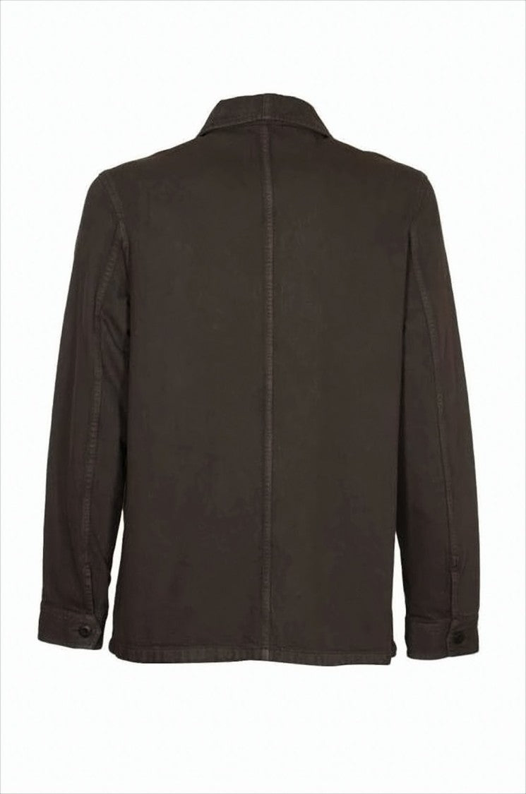 A.P.C. Boxy Brown Cotton Jacket