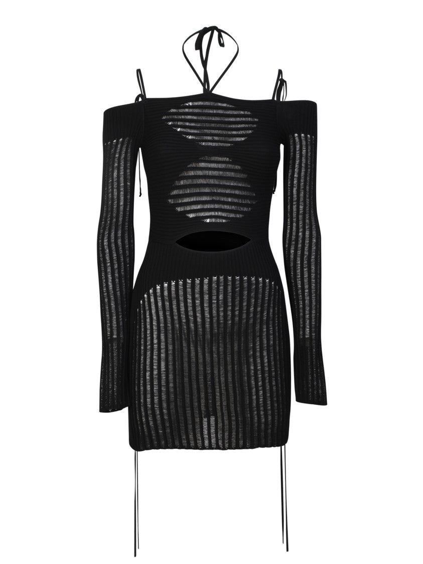 Andreâdamo Mini Dress With Cut-Out Details