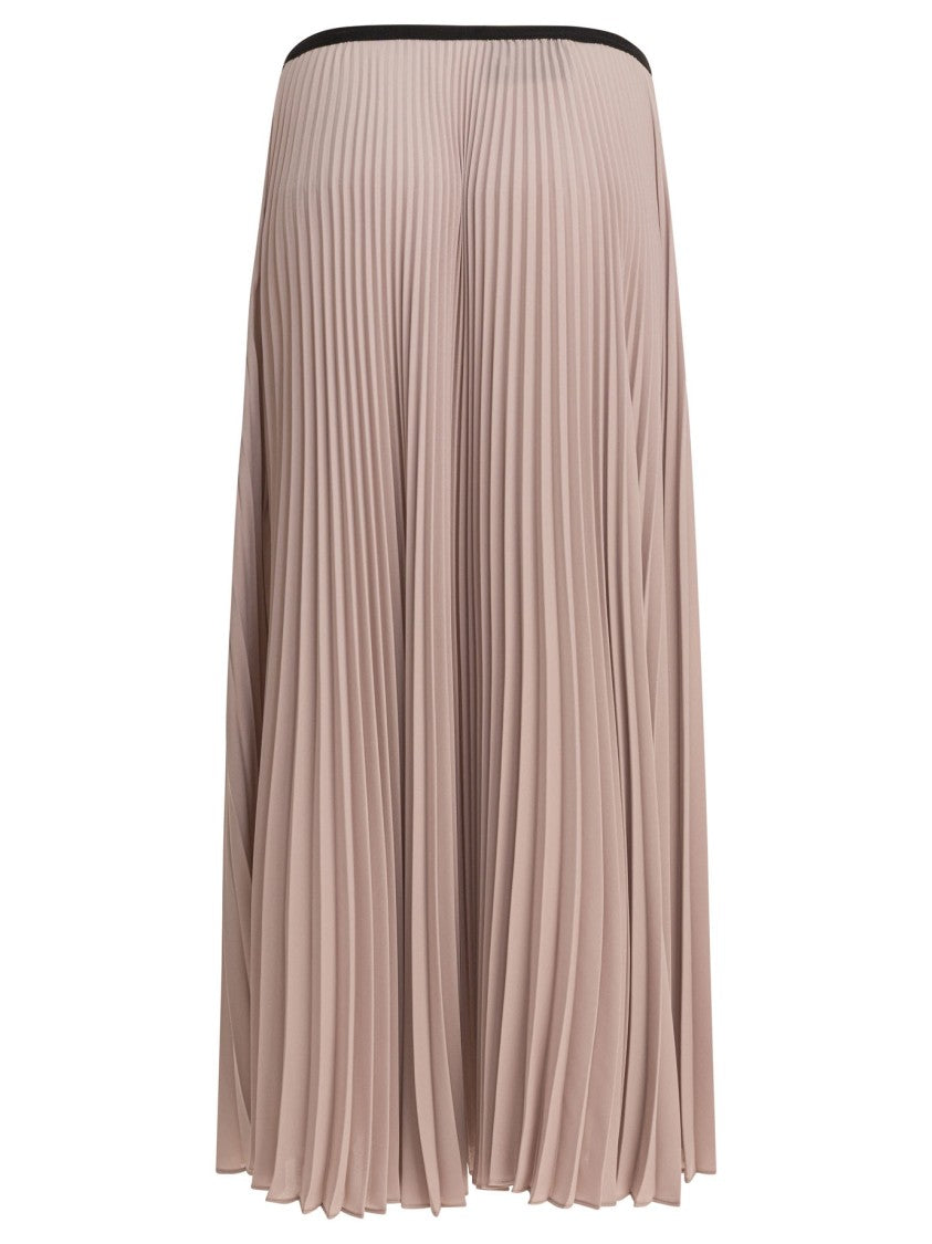 Semper Pleated Skirt With Elasticized Waistband