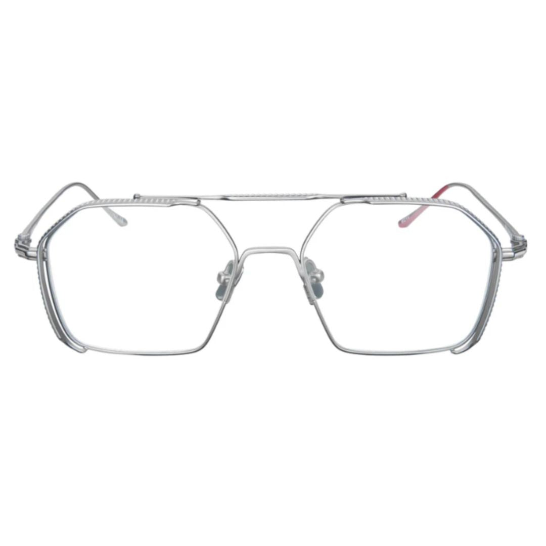 Vysen Koyv Collection Kv-3 Hexagonal Titanium Eyeglasses