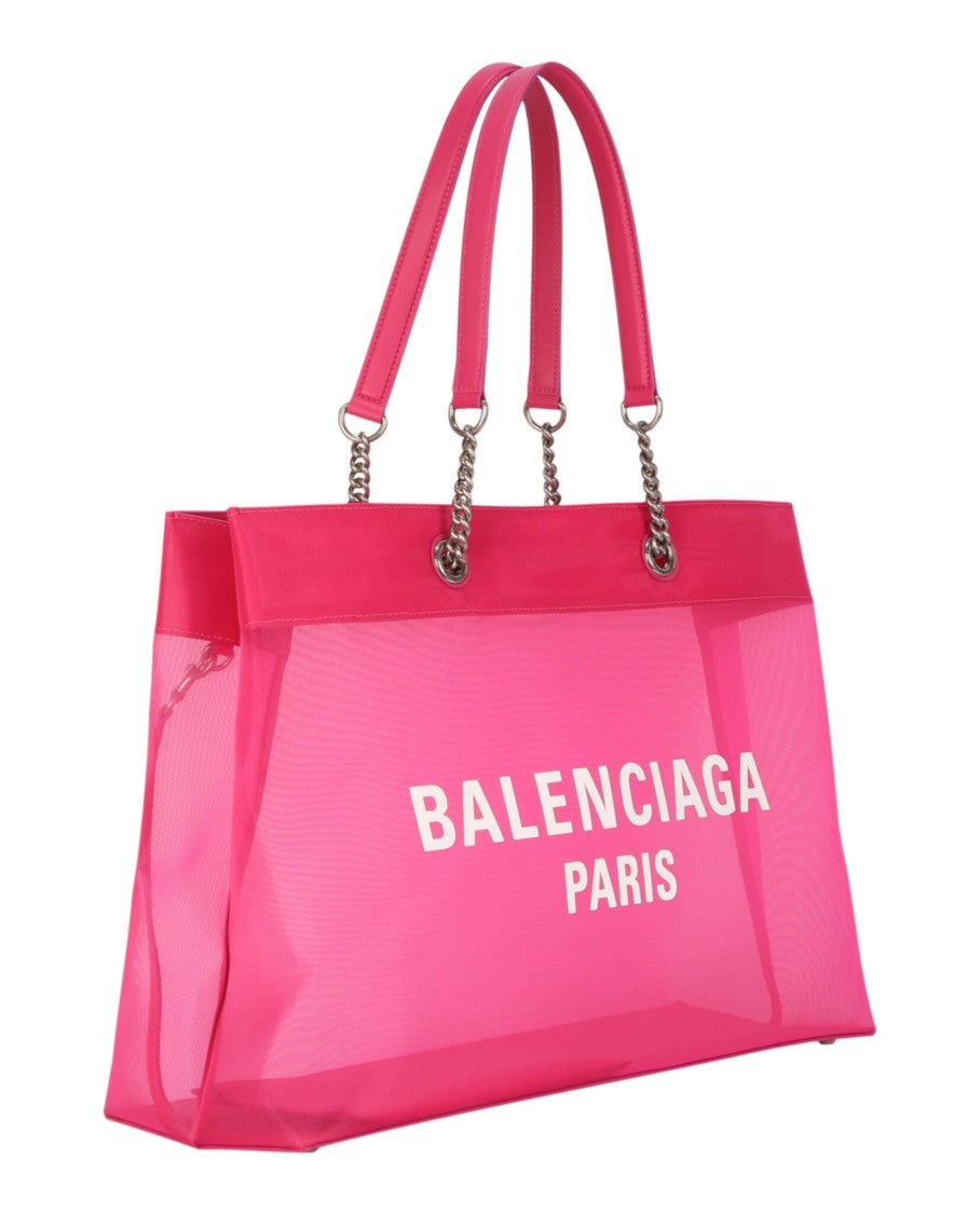Balenciaga Large Duty Free Mesh Tote