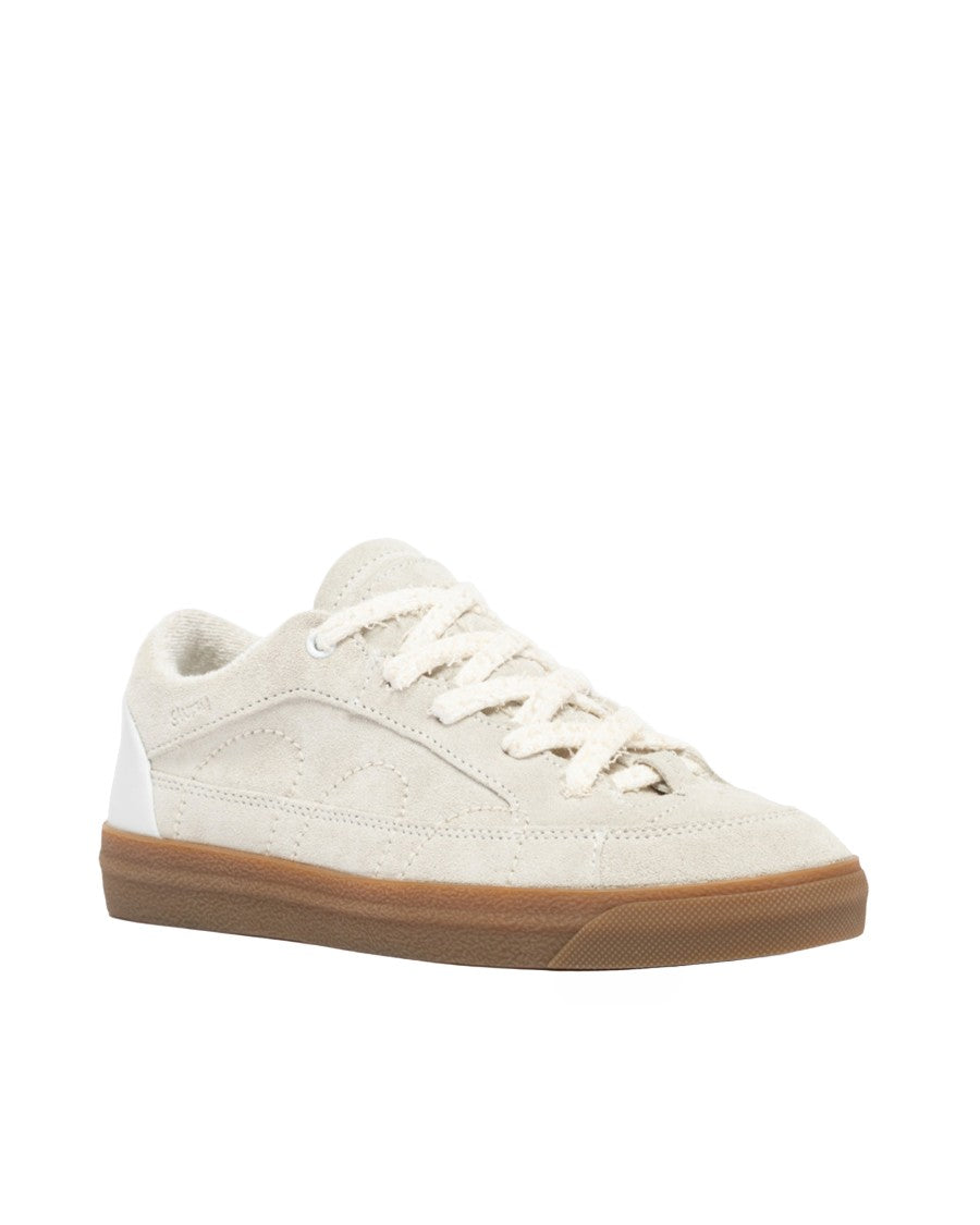 Santha Love Cut Sneakers In Cream