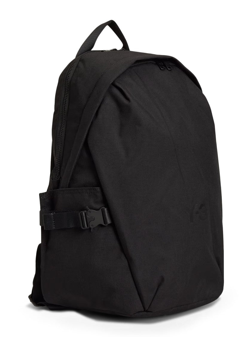 Y-3 Rounded Silhouette Backpack With Adjustable Straps