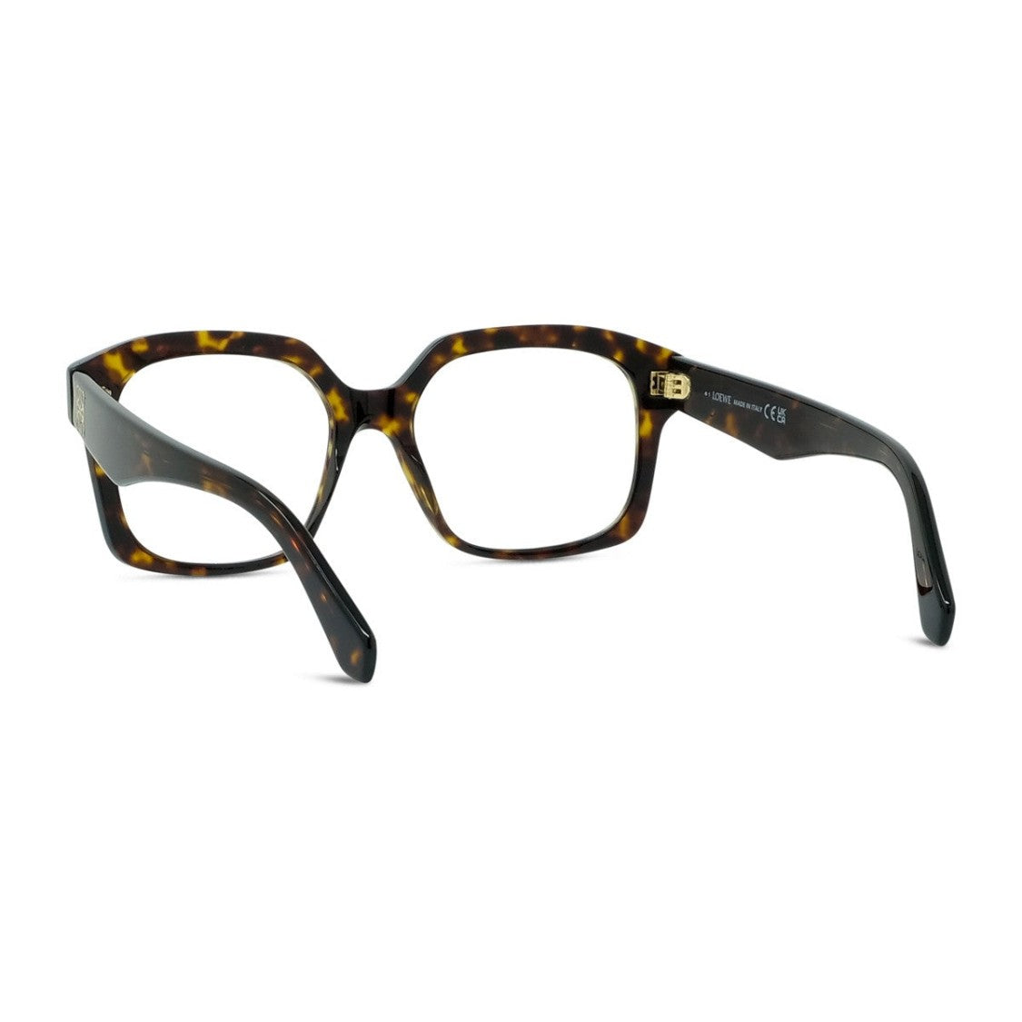 Loewe Havana Lw50119i Anagram Square Acetate Eyeglasses