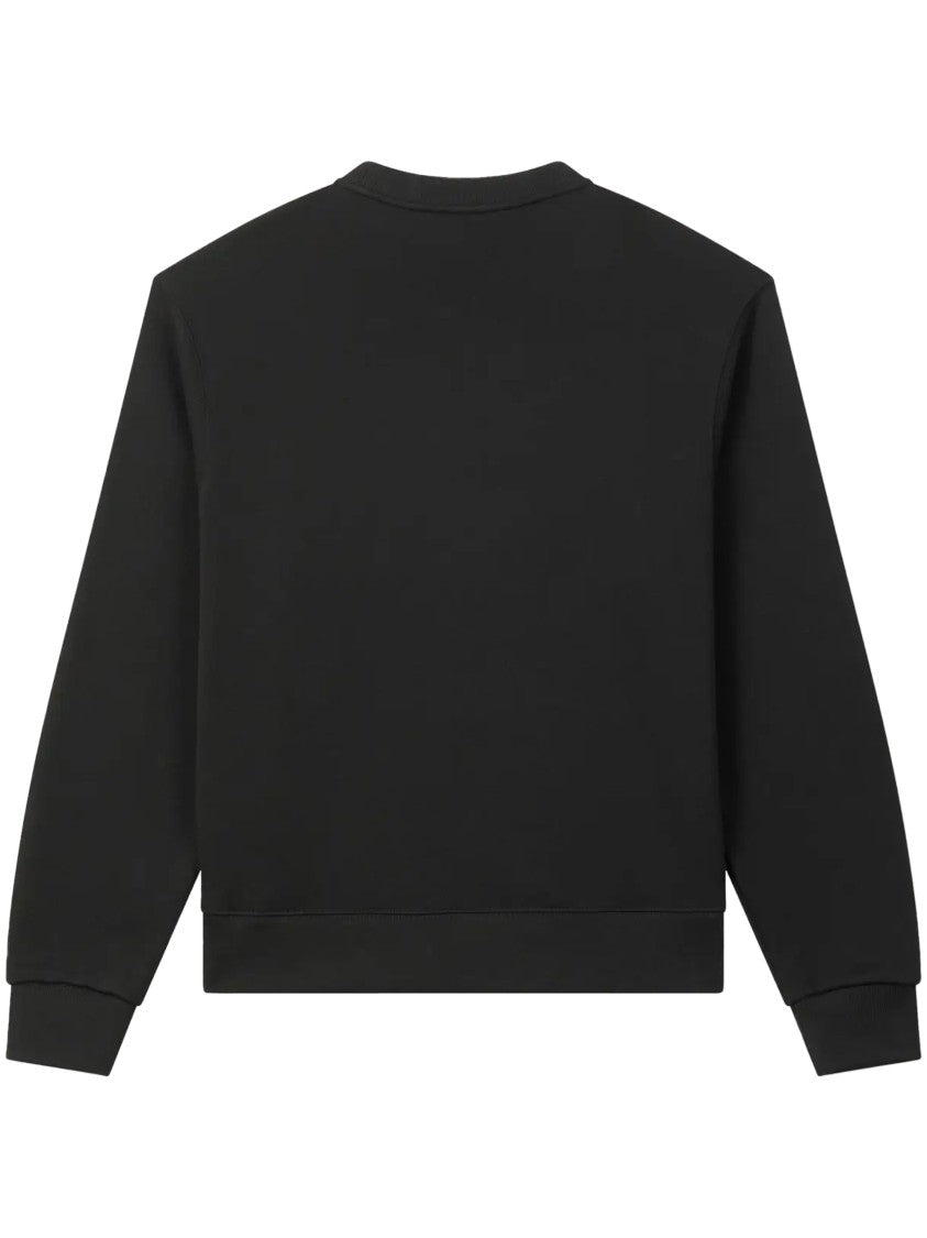 Kenzo Minimalist Embroidered Black Sweater