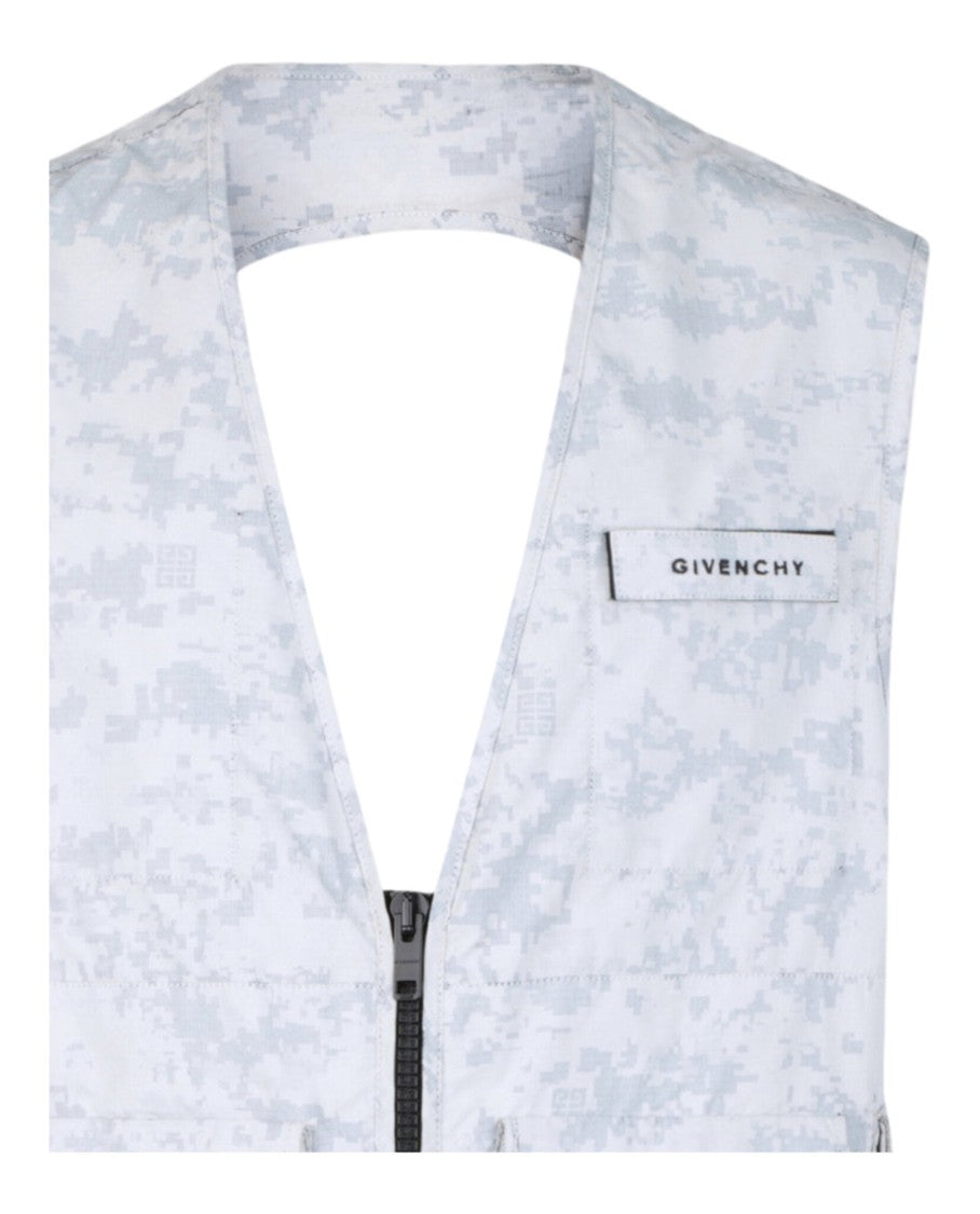 Givenchy Camouflage Cargo Vest