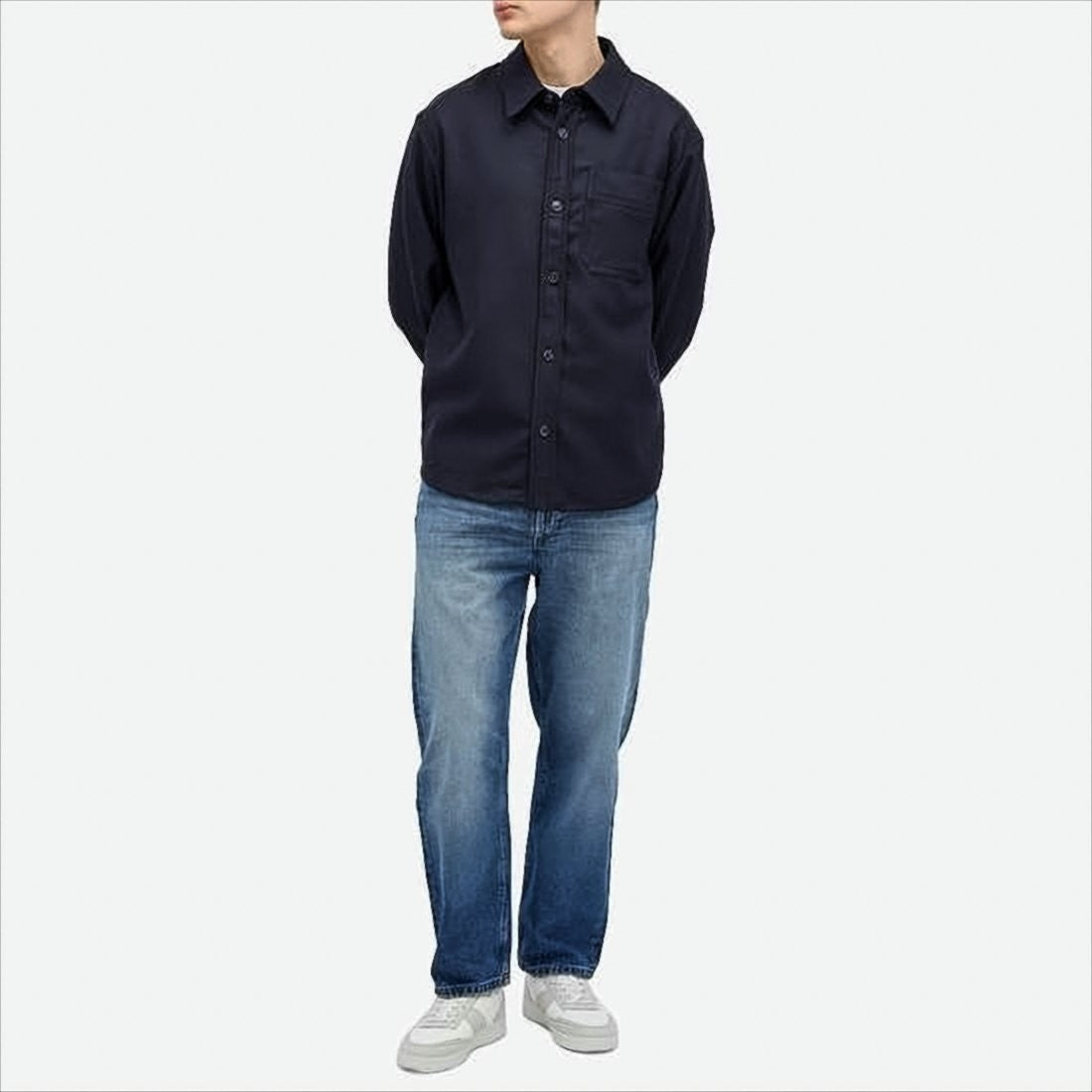 A.P.C. Classic Button-Down Shirt With Minimalist Design