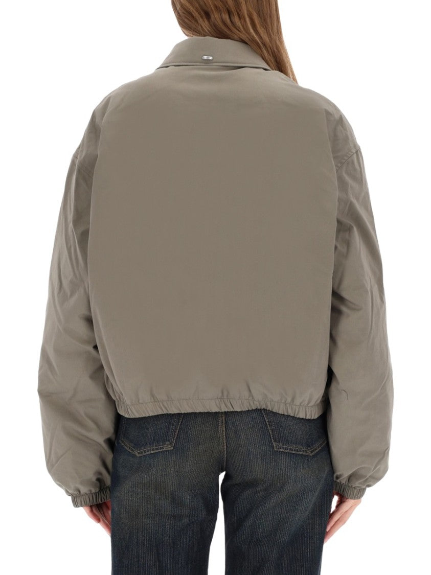 Our Legacy Boxy Oversized Sports Jacket With Elasticated Hem