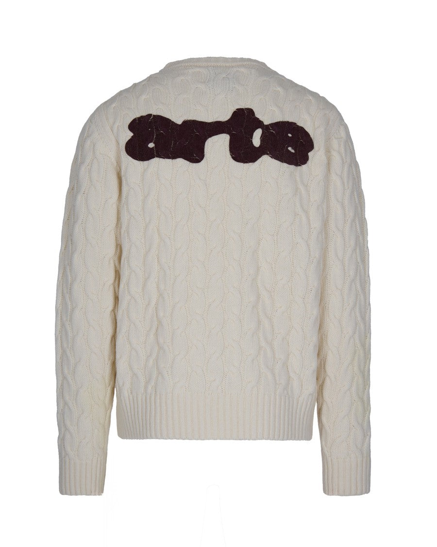 Arte Antwerp Arte Knit Cream Sweatshirt