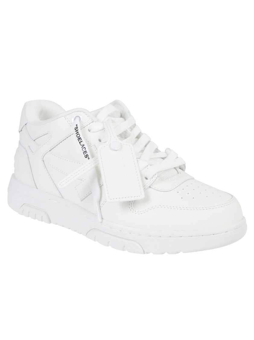 Off-White Out Of Office White Low-Top Leather Sneakers