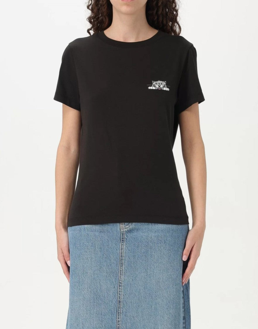 Kenzo Happy Tiger Logo T-Shirt
