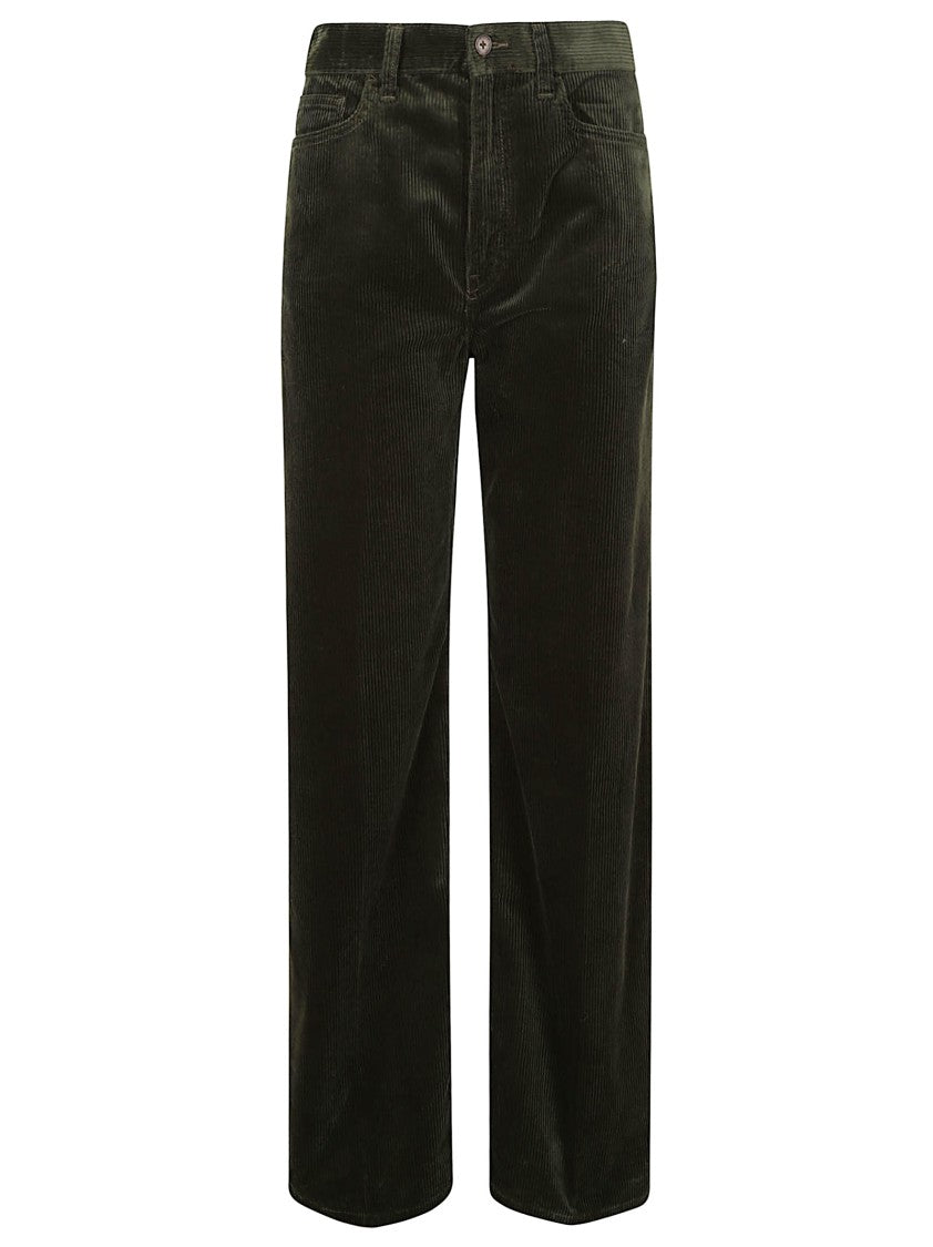 Polo Ralph Lauren Olive Corduroy Wide Leg Pants