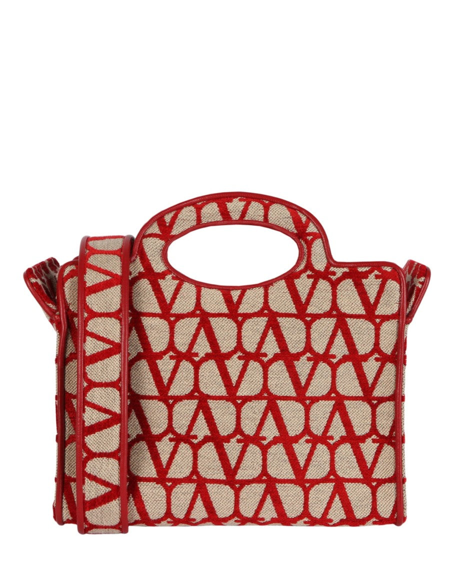 Valentino Le Troisième Toile Iconographe Small Shopping Bag