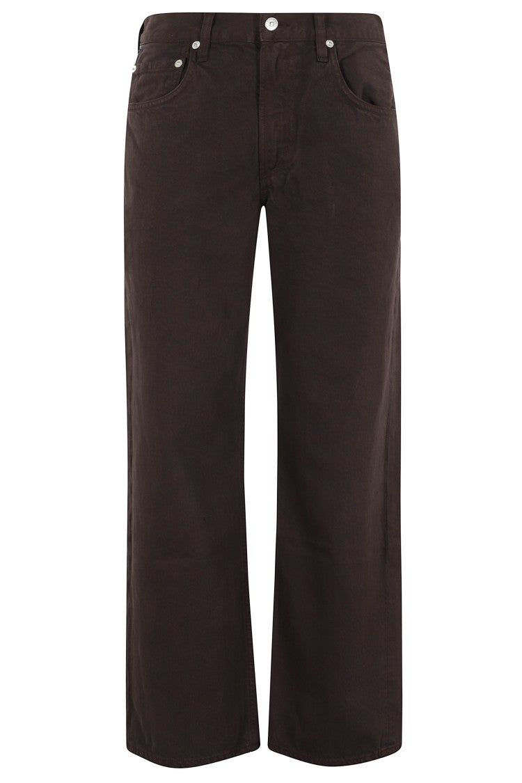 Citizens Of Humanity Low Rise Twill Easy Straight Pants