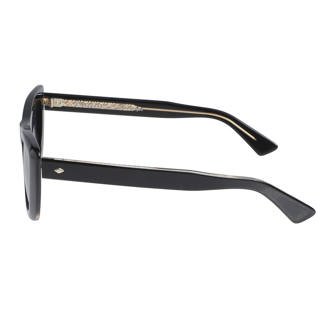 Kador Lolita/K-S Bold Rectangular Frame Sunglasses With Glossy Finish