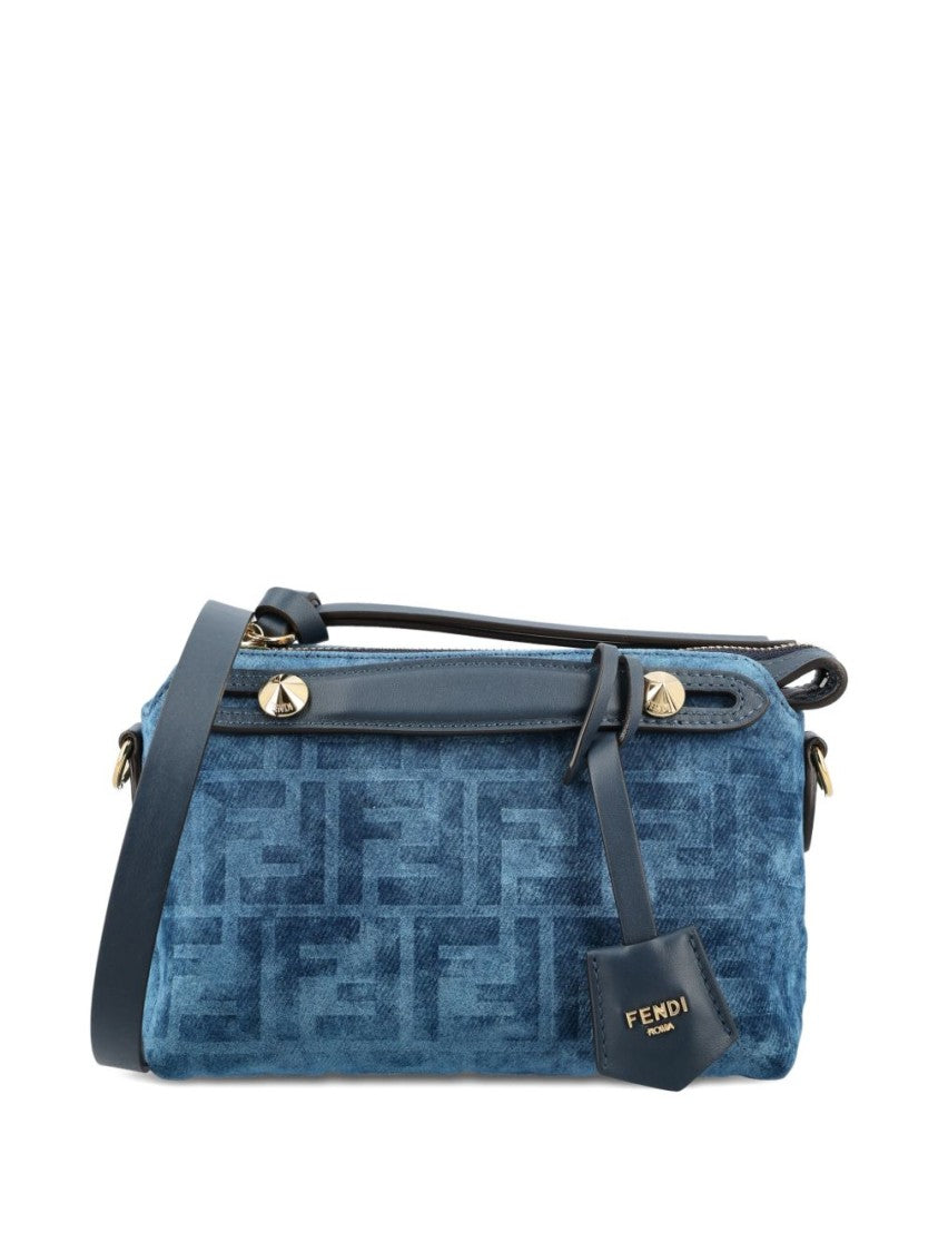 Fendi Rectangular Textured Fabric Bag