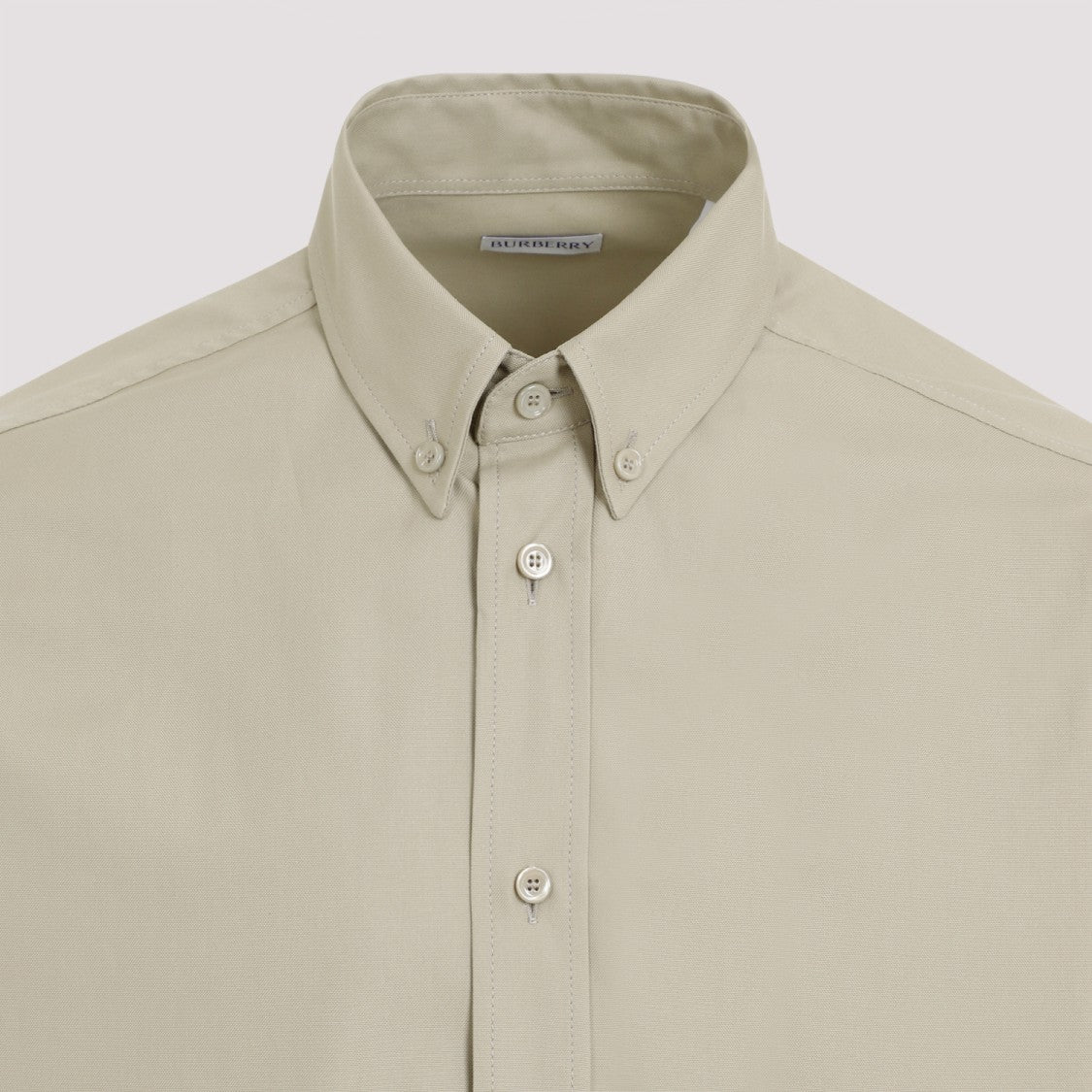 Burberry Hunter Green Cotton Shirt