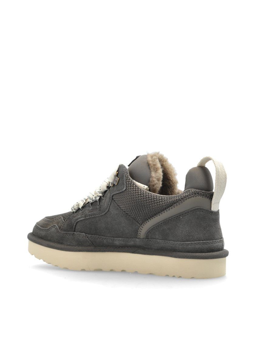 Ugg Dense Smoke Lowmel Breathable Mesh Suede Sneakers