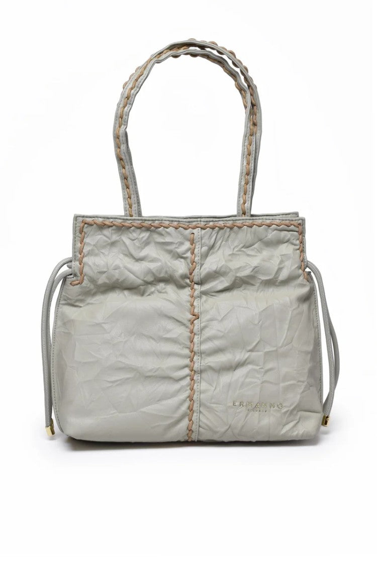 Ermanno Firenze Tanisha Tote Bag Medium - Aqua