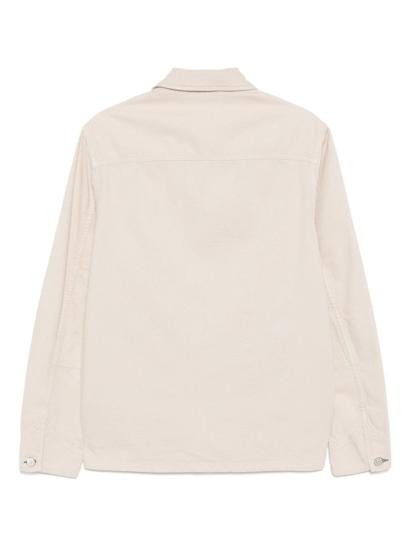 Paul Smith Tailored White Cotton-Linen Blend Jacket