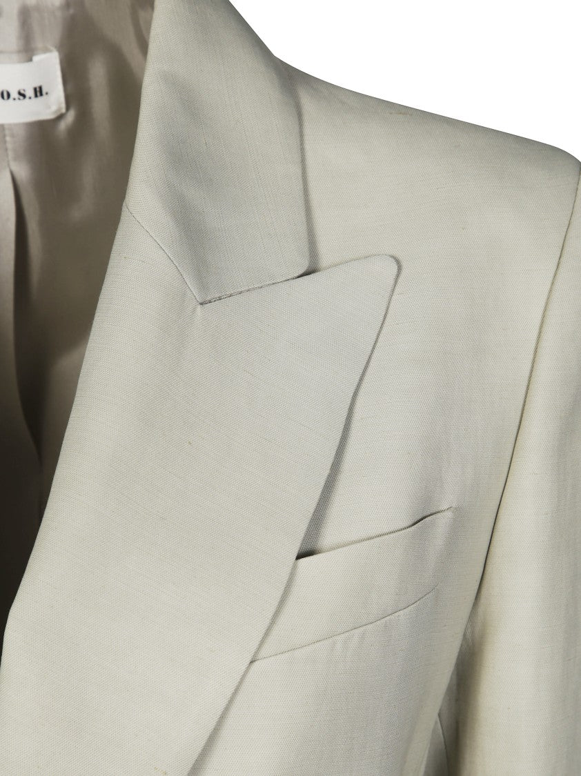 Parosh Tailored Single-Breasted Blazer With Notch Lapel