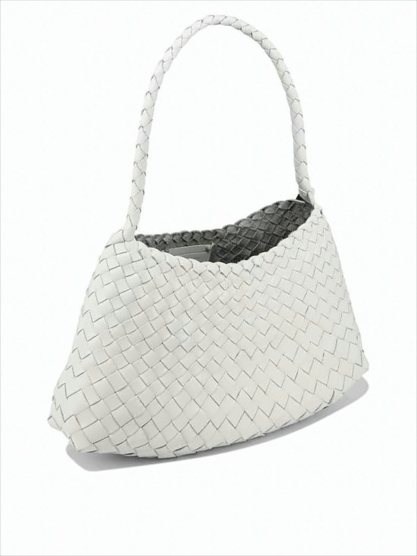 Dragon Diffusion Woven Buffalo Leather Shoulder Bag