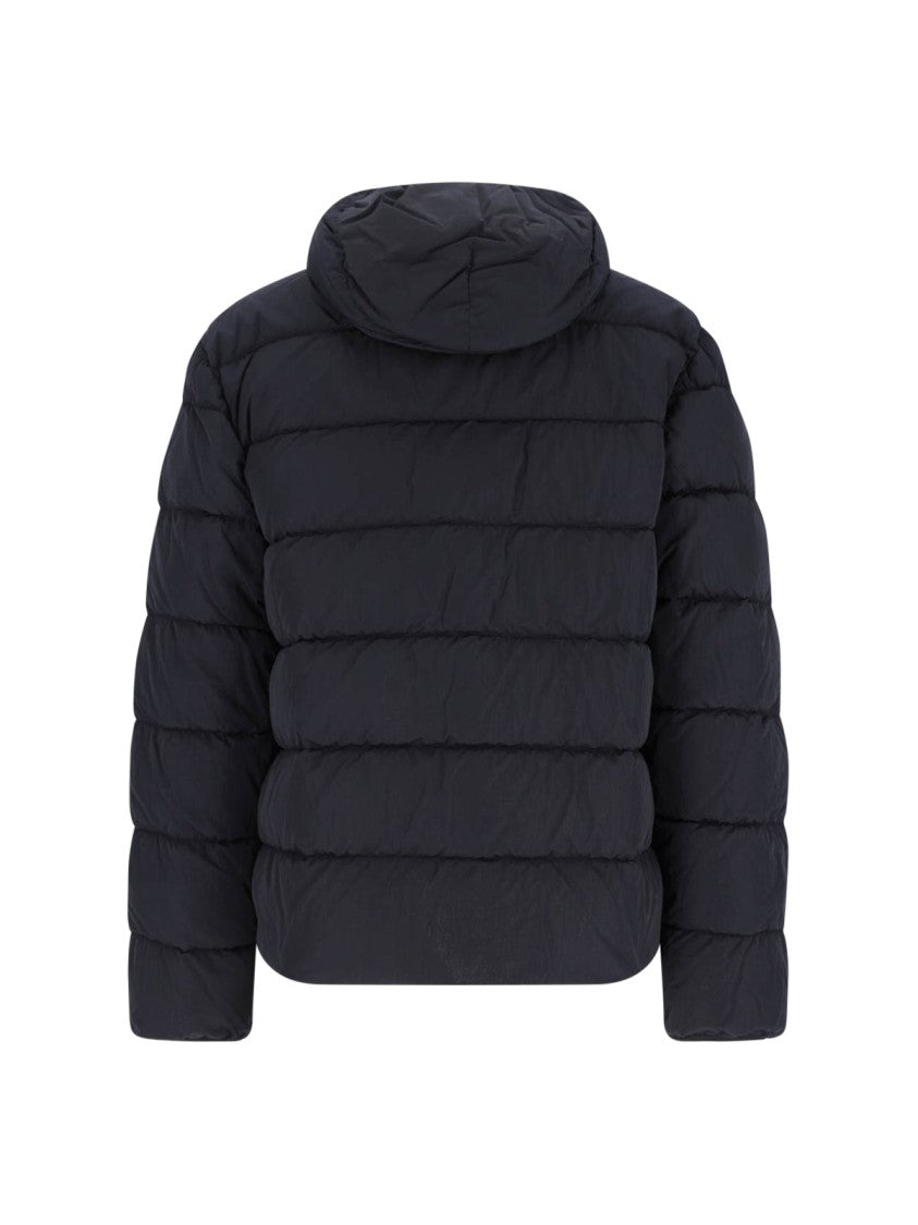 C.P. Company Quilted Puffer Jacket – Blue