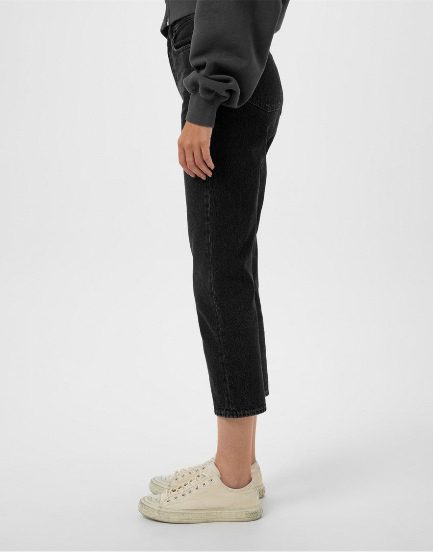 Acne Studios Mece High-Rise Cropped Jeans
