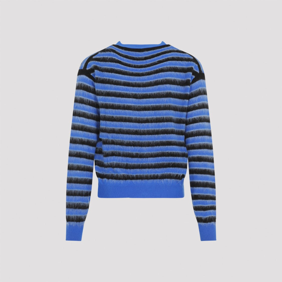 Marni Blue Virgin Wool Cardigan