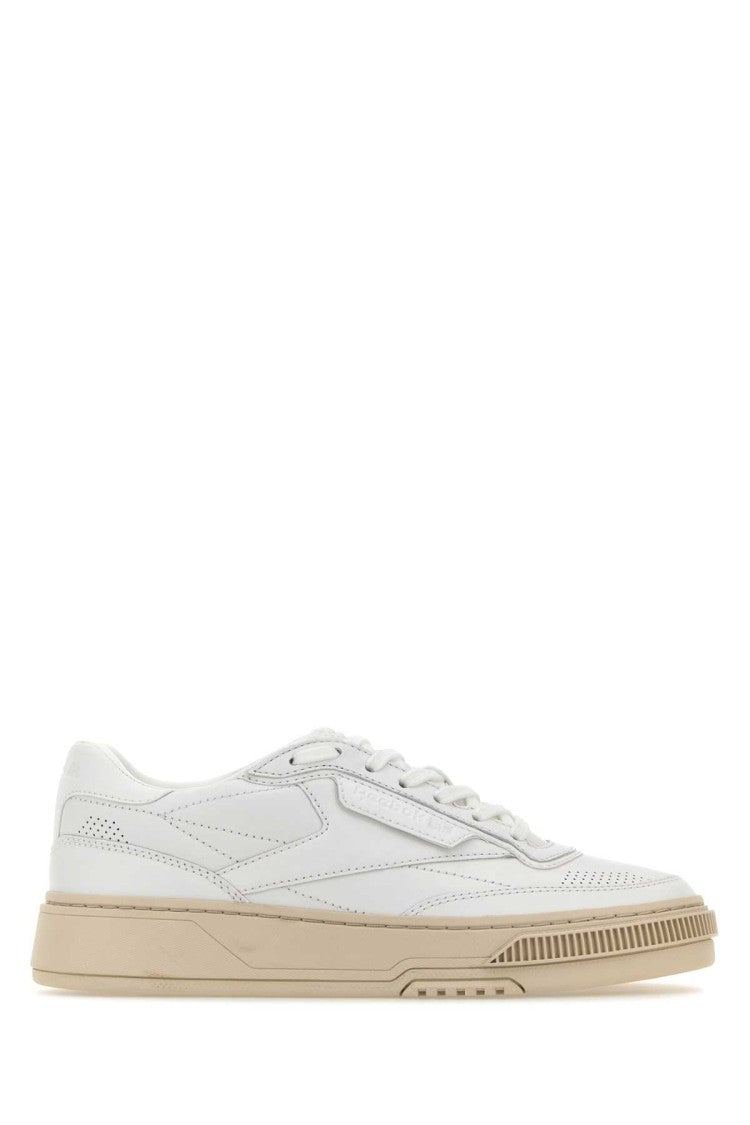 Reebok White Leather Club C Ltd Sneakers