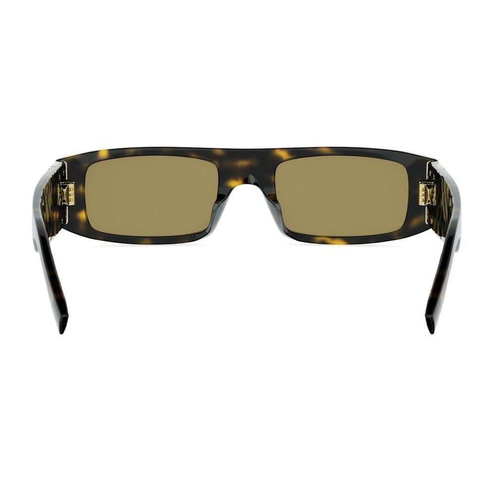 Fendi Ff Squared Oversized Rectangular Frame Sunglasses