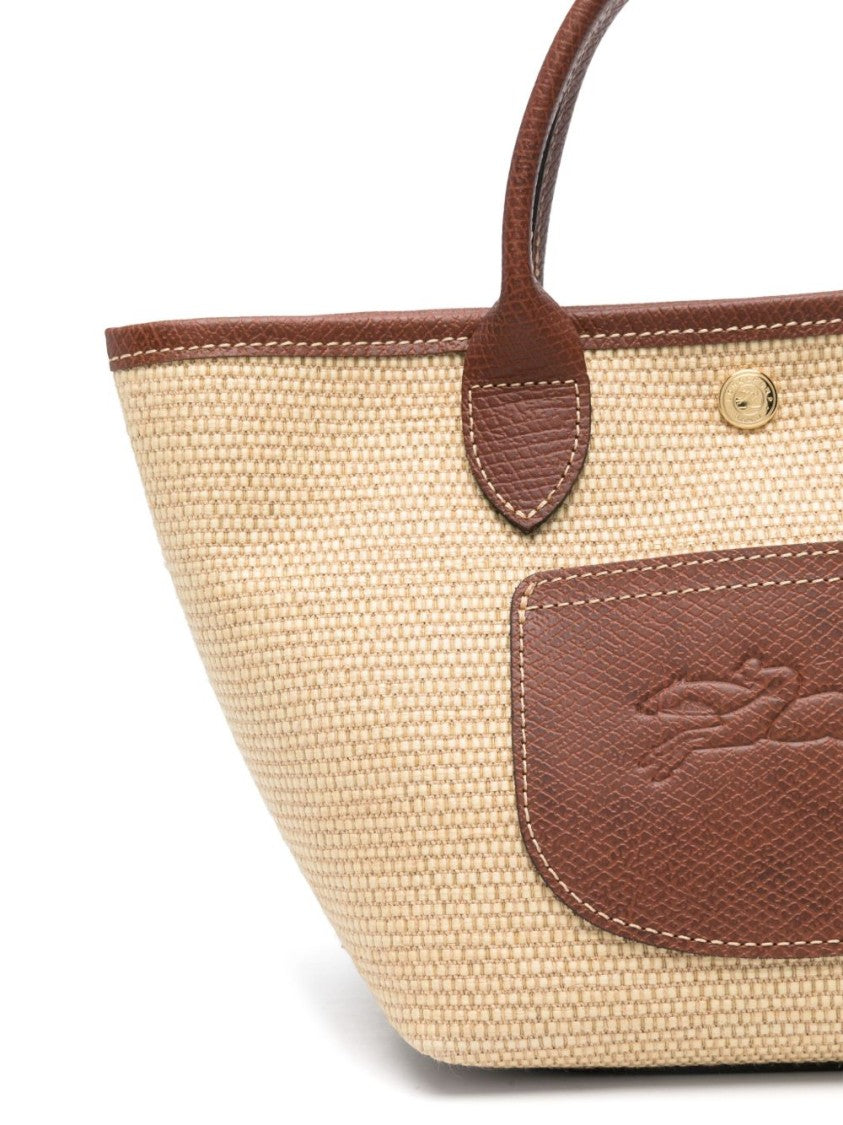 Longchamp Le Pliage Xs Woven Basket Bag