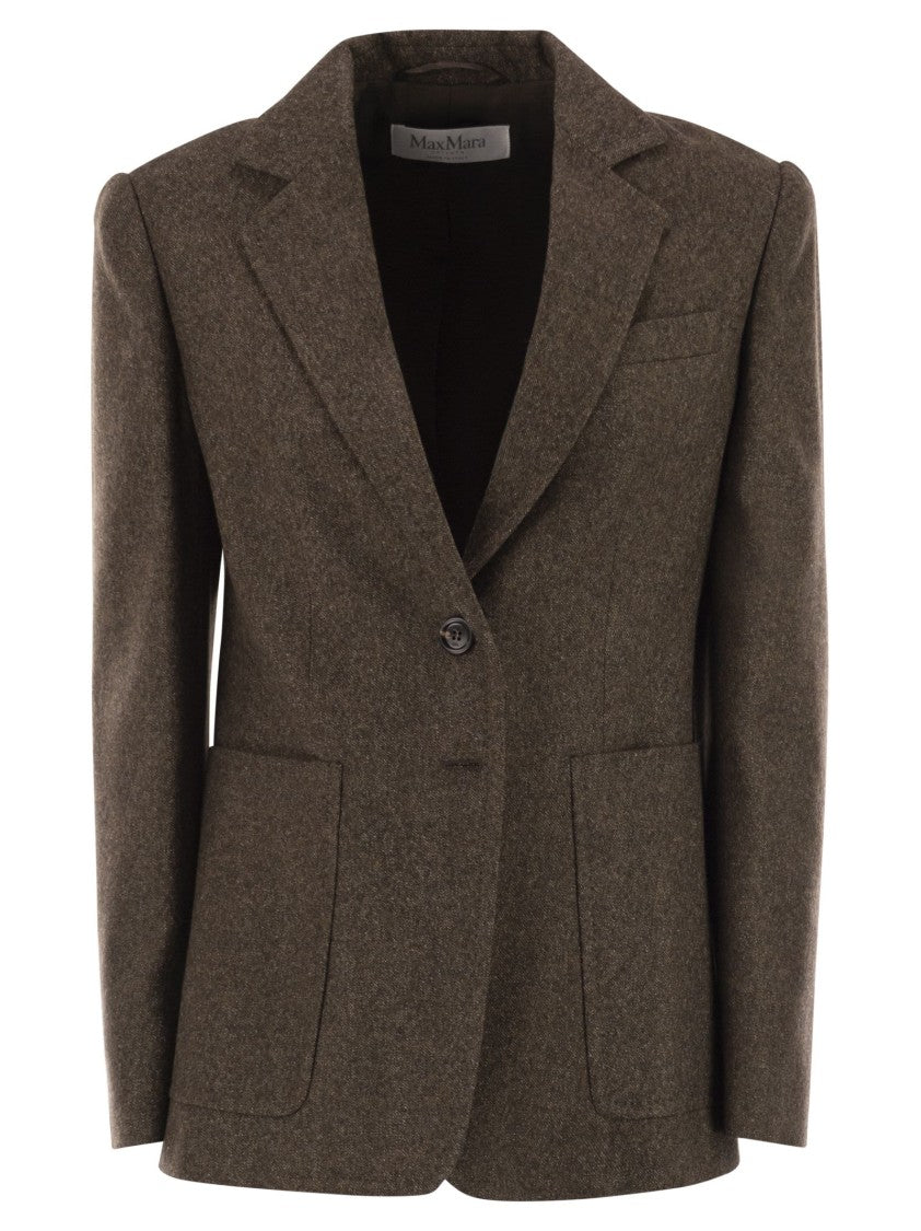 Max Mara Bermuda1234 Wool Tweed Jacket