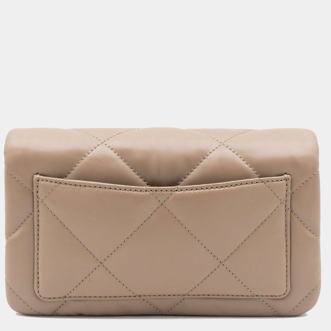 Tory Burch Light Stone Leather Shoulder Bag